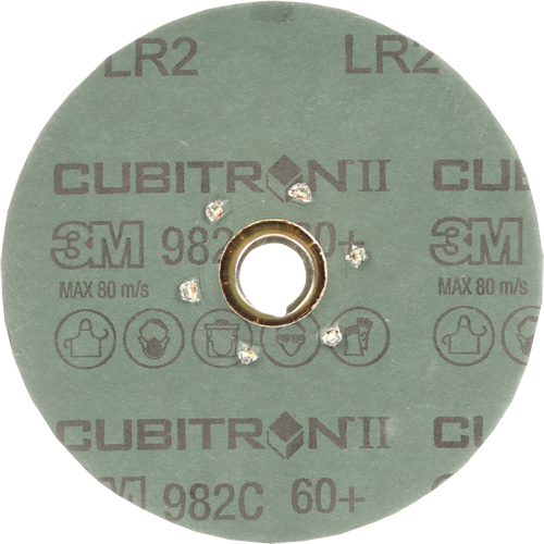 Cubitron II 982C Fibre Disc, Ceramic, 60+, 4-1/2" Dia PB Rental Co. Ltd.