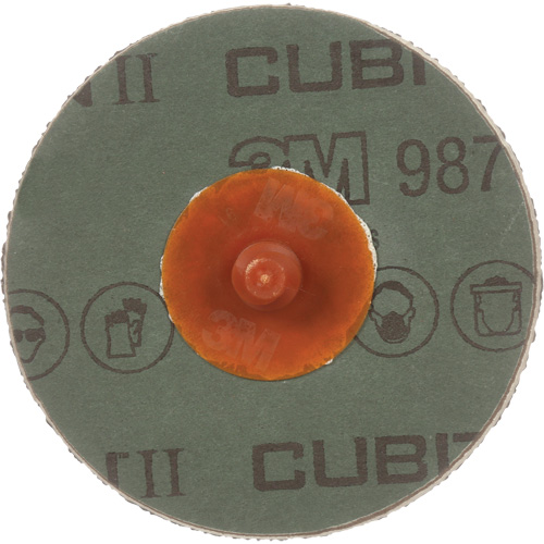 Cubitron II Roloc 987C Fibre Disc, 2" Dia., 80+ Grit, Ceramic PB Rental Co. Ltd.