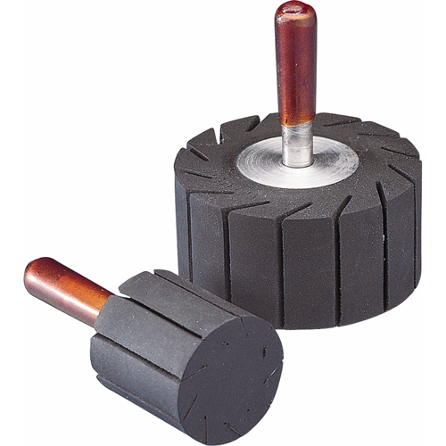 ACCESSOIRES POUR BANDES SPIRALES-MEULES &agrave; EXTENSION DIAM&eacute;TRALE FENDUE EN CAOUTCHOUC PB Rental Co. Ltd.