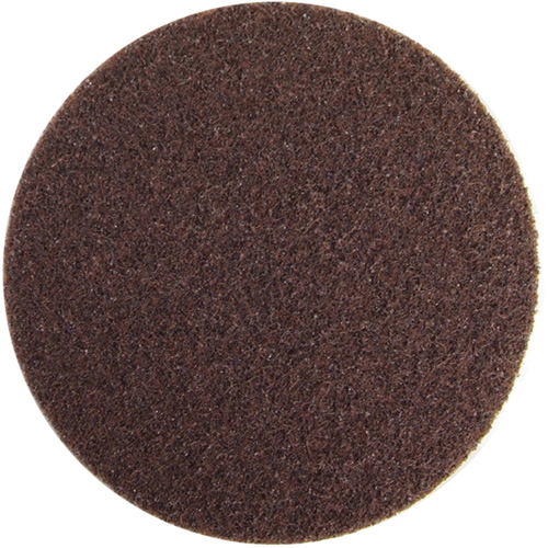 Disque non tiss&eacute; autoagrippant, 4" dia., Grain Cors&eacute;, Oxyde d'aluminium PB Rental Co. Ltd.
