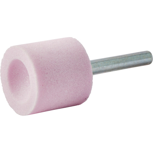 Vitrified Bond Mounted Point, A38, Aluminum Oxide, 1" Dia., 1" L, 80 Grit PB Rental Co. Ltd.