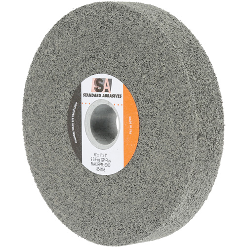 Meule &agrave; usage g&eacute;n&eacute;ral Standard Abrasives, 6" x 1", Arbre de 1", Carbure de silicium PB Rental Co. Ltd.