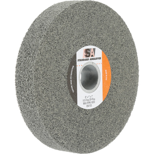 Meule &agrave; usage g&eacute;n&eacute;ral Standard Abrasives, 6" x 1", Arbre de 1", Carbure de silicium PB Rental Co. Ltd.
