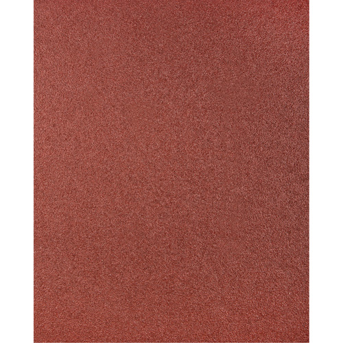 Feuille de papier abrasif grossier pour le m&eacute;tal R243 AO, 9" x 11", Grain 80, Oxyde d'aluminium PB Rental Co. Ltd.