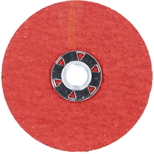 Blaze F980 Speed-Change Fastener Fiber Locking Disc, 4-1/2" Dia., 24 Grit, Ceramic Alumina PB Rental Co. Ltd.