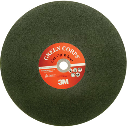 Green Corps Cut Off Wheel, 16" x Ceramic, 20000 RPM PB Rental Co. Ltd.