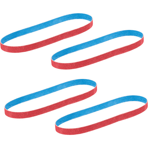Bandfile Belts, 3/8" W x 13" L, Ceramic, 40 Grit PB Rental Co. Ltd.