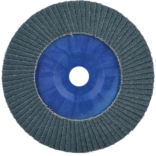 BlueFire Quick Trim Flap Disc, 7" x 7/8", Type 27, 40 Grit, Zirconia Alumina PB Rental Co. Ltd.