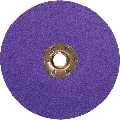 Disque en fibre &agrave; changement rapide Cubitron 3, C&eacute;ramique, 80+, 4-1/2" Dia PB Rental Co. Ltd.