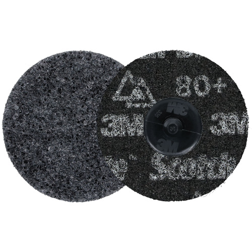 Scotch-Brite Roloc Precision Heavy Duty Surface Conditioning Disc, HD-DR, 3" Dia., 80+ Grit, Ceramic PB Rental Co. Ltd.
