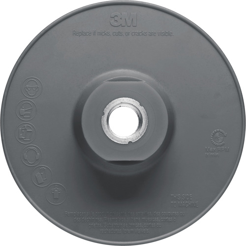 Ribbed Back-Up Pad, 4" PB Rental Co. Ltd.