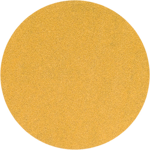 Disque de ponçage jaune &agrave; boucles & crochets, 5" dia., Grain P220, Oxyde d'aluminium PB Rental Co. Ltd.