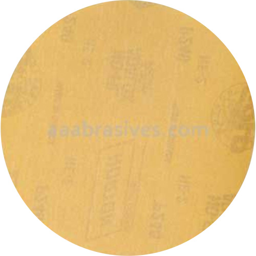 Disque de ponçage sans remplissage &agrave; boucles & crochets Adalox Gold Reserve, 5" dia., Grain P320, Oxyde d'aluminium PB Rental Co. Ltd.