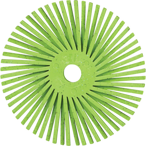 Scotch-Brite Type A Precision Radial Bristle Brush PN-RB, Ceramic, 50+ Grit, 3" Dia. PB Rental Co. Ltd.