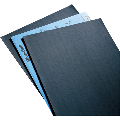 Sandpaper, Paper Sheets - Blue-Bak T414 Waterproof 9" X 11" Sheets, 9" x 11", 220 Grit, Silicon Carbide PB Rental Co. Ltd.
