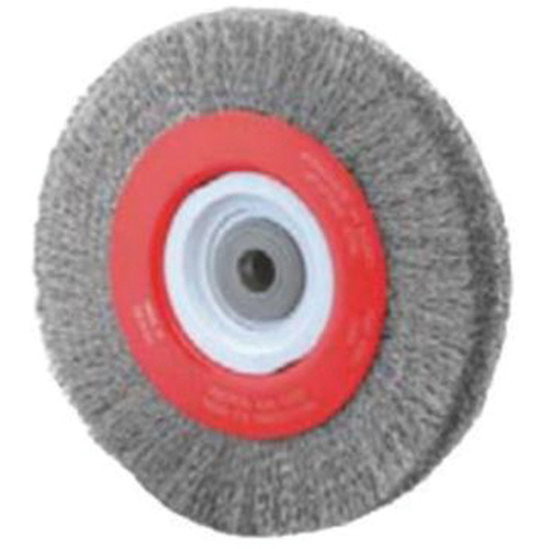 Crimped Bench Wheel, 8" Dia., 0.014" Fill, 1/2"-2 Arbor PB Rental Co. Ltd.