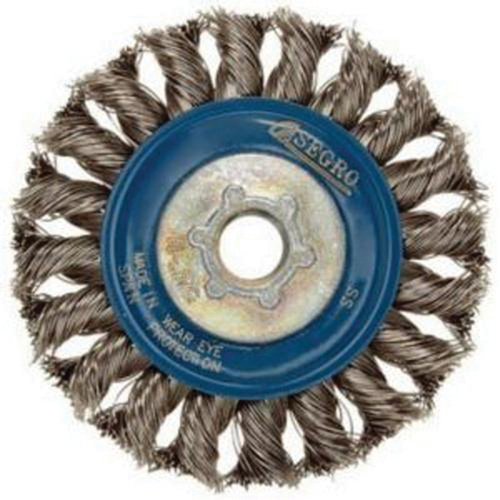 Roue compl&egrave;te de c&acirc;ble de torsion, Dia. 5", Fils 0,02", Arbre 5/8"-11, Acier inoxydable PB Rental Co. Ltd.