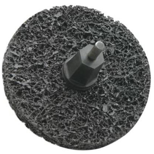 Bear-Tex&reg; Rapid Strip Non-Woven Quick-Change Disc, 3" Dia., Extra Coarse Grit, Silicon Carbide PB Rental Co. Ltd.