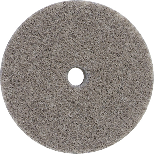 Disque unifi&eacute; non tiss&eacute; Bear-Tex, 3" x 1/4", Arbre de 3/8", Grain de Fin, Oxyde d'aluminium PB Rental Co. Ltd.