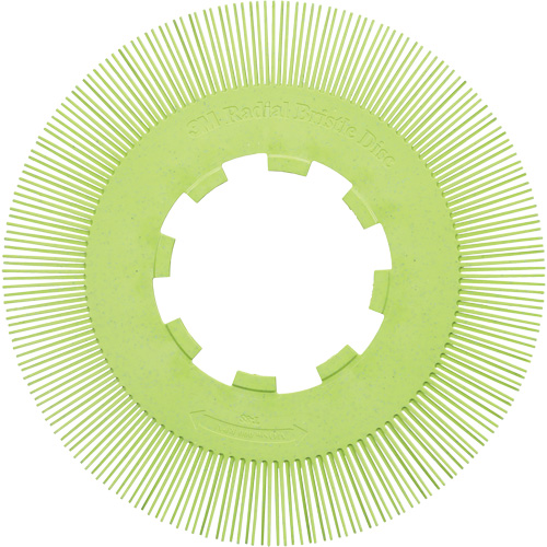 Scotch-Brite Type S Precision Radial Bristle Brush PN-RB without Adapter, Ceramic, 50+ Grit, 8" Dia. PB Rental Co. Ltd.