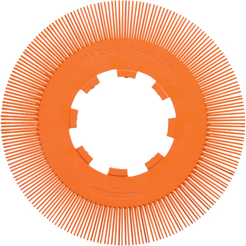 Scotch-Brite Type S Precision Radial Bristle Brush PN-RB without Adapter, Ceramic, 80+ Grit, 8" Dia. PB Rental Co. Ltd.