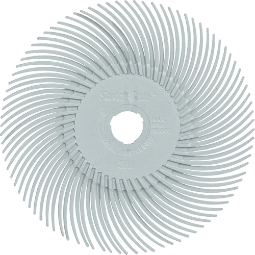 Scotch-Brite Type C Precision Radial Bristle Brush PN-RB, Ceramic, 120+ Grit, 3" Dia. PB Rental Co. Ltd.