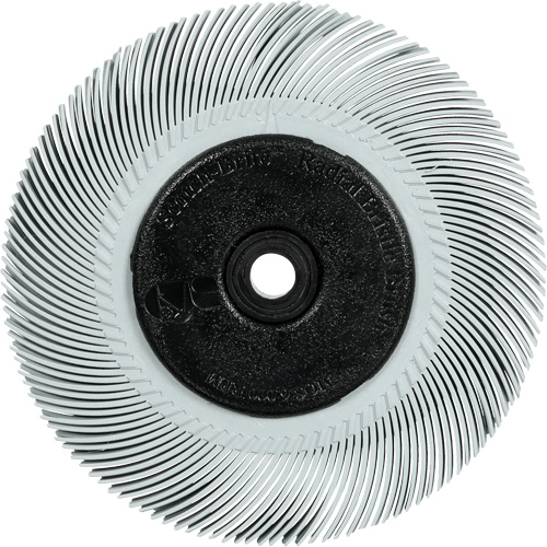 Scotch-Brite Type C Precision Radial Bristle Brush PN-RB with Keyway Core, Ceramic, 120+ Grit, 6" Dia. PB Rental Co. Ltd.