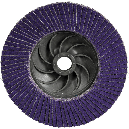Disque &agrave; lamelles Cubitron 3 1169F, 5" x 5/8"-11, Type T29, Grain 80+, C&eacute;ramique PB Rental Co. Ltd.