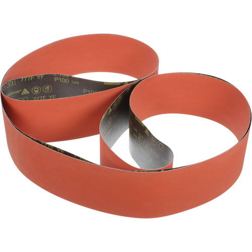 Courroie en toile 777F, 6" la x 300" lo, Ceramic Aluminum Oxide, Grain 80 PB Rental Co. Ltd.