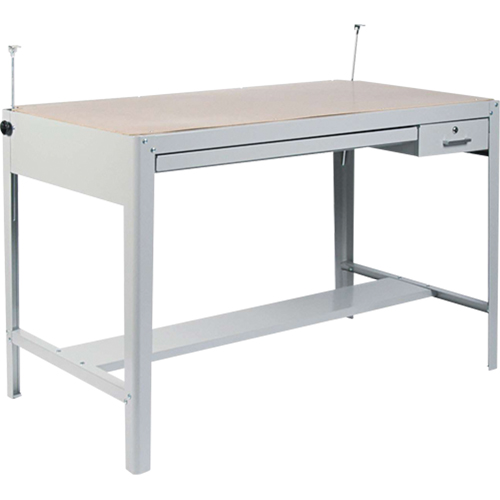 Precision Drafting Table Base, 56-3/8" W x Grey PB Rental Co. Ltd.