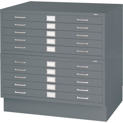 Steel Plan Files, 5 Drawers, 40-3/8" W x 29-3/8" D x 16-1/2" H PB Rental Co. Ltd.