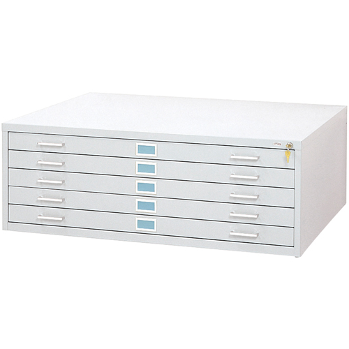 Classeurs En Acier Pour Plans-5 Tiroirs, 5 Tiroirs, 53-3/8" la x 41-3/8" p x 16-1/2" h PB Rental Co. Ltd.
