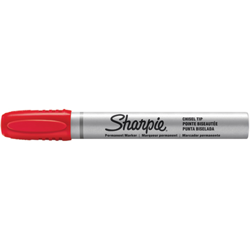 Permanent Markers - Berol Liquid Tip, Red, Chisel Tip PB Rental Co. Ltd.