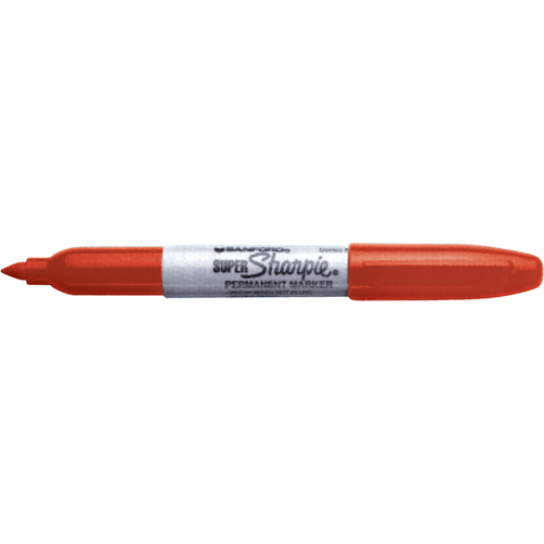 Permanent Markers - Super, Red, Fine Tip PB Rental Co. Ltd.