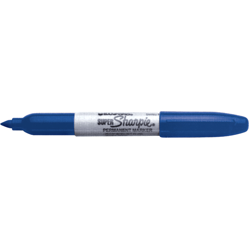 Marqueurs permanents - Super, Bleu, Pointe Fin PB Rental Co. Ltd.