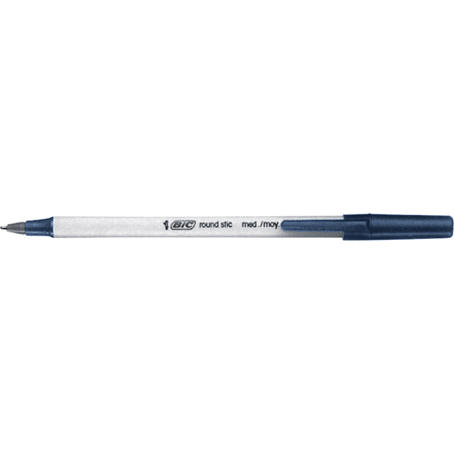 Stylo &agrave; bille Bic Round Stic, Bleu, 0,8 mm PB Rental Co. Ltd.