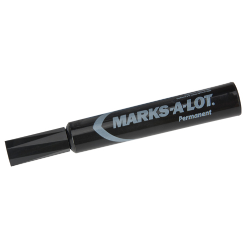 Marks-a-Lot Permanent Markers, Black, Chisel Tip PB Rental Co. Ltd.