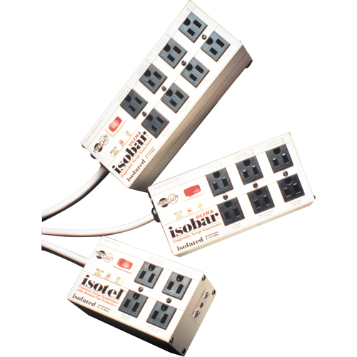 Isobar&reg; Premium Surge Suppressors, 4 Outlets, 3330 J, 1440 W, 6' Cord PB Rental Co. Ltd.