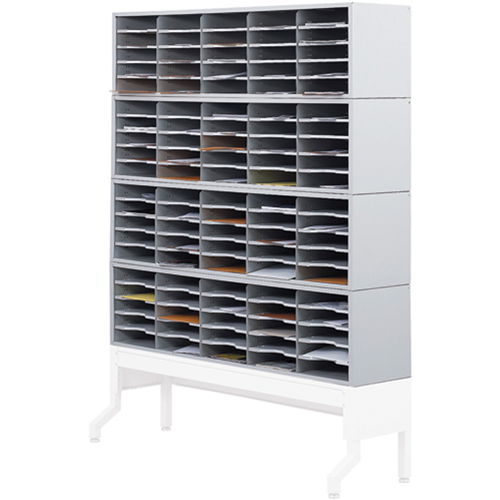 Mobilier E-Z Sort pour la salle du courrier- Modules trieurs PB Rental Co. Ltd.