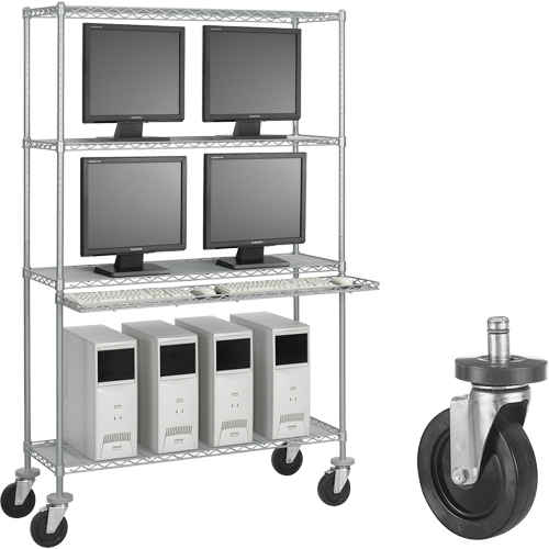 Trousse de roulettes de 5" en caoutchouc PB Rental Co. Ltd.