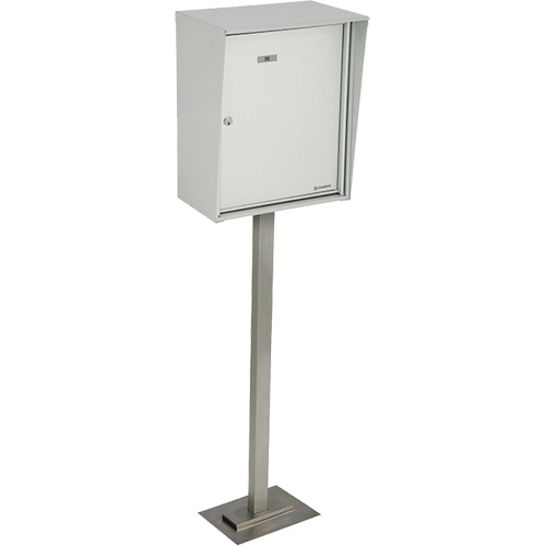 Collecting Boxes, Pedestal -Mounted, 21" x 12-7/8", Aluminum PB Rental Co. Ltd.