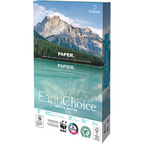 EarthChoice&reg; Office Paper, FSC, 8-1/2" x 14", 20 lbs., White PB Rental Co. Ltd.
