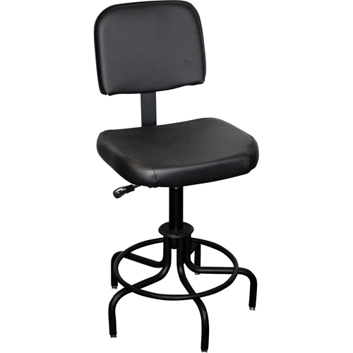 Tabouret avec dossier de s&eacute;rie 6000, Stationnaire, Ajustable Hauteur, Capacit&eacute; 250 lb PB Rental Co. Ltd.
