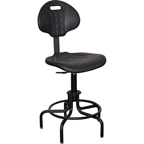 Tabouret avec dossier de s&eacute;rie 6000, Stationnaire, Ajustable Hauteur, Capacit&eacute; 250 lb PB Rental Co. Ltd.