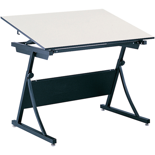 PlanMaster Height-Adjustable Drafting Table, 43" W x 29-1/2" - 37-1/2" H, Black PB Rental Co. Ltd.