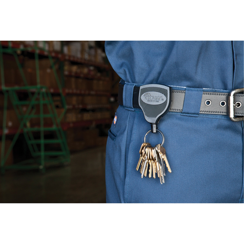 Porte-cl&eacute;s Super48, Polycarbonate, C&acirc;ble 48", Fixation Agrafe de ceinture PB Rental Co. Ltd.