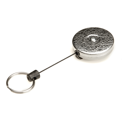 D&eacute;rouleurs autor&eacute;tractables originaux #485-HDK, Chrome, C&acirc;ble 48", Fixation Agrafe de ceinture PB Rental Co. Ltd.