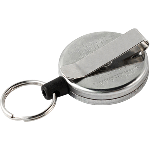 D&eacute;rouleurs autor&eacute;tractables originaux #485-HDK, Chrome, C&acirc;ble 48", Fixation Agrafe de ceinture PB Rental Co. Ltd.