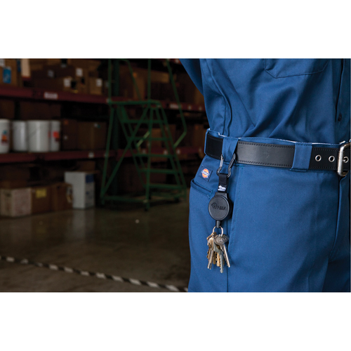 Mid6 Series Mid Size Retractors #6, Polycarbonate, 36" Cable, Belt Clip Attachment PB Rental Co. Ltd.
