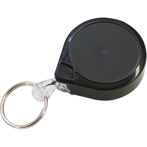 Anneaux &agrave; cl&eacute;s r&eacute;tractables Mini-Bak, Plastique, C&acirc;ble 36", Fixation Agrafe de ceinture PB Rental Co. Ltd.